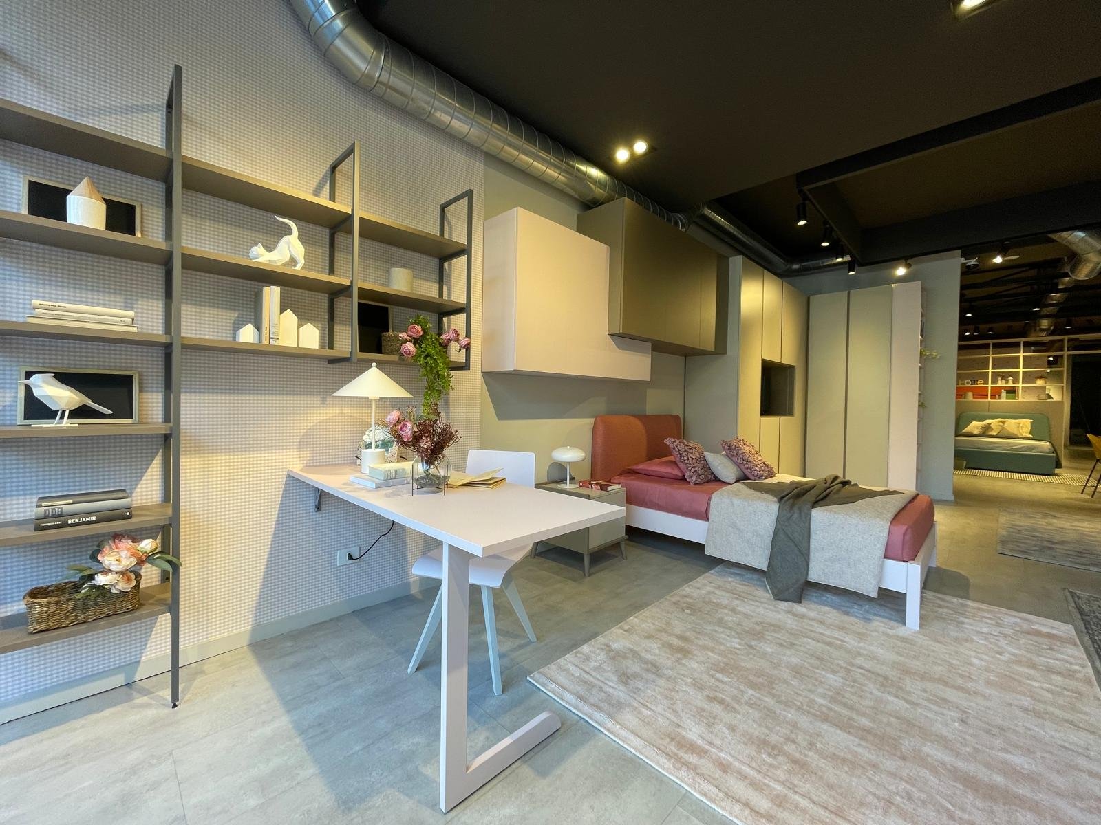 Cameretta per bambini esposta nello showroom Home and Design Roma